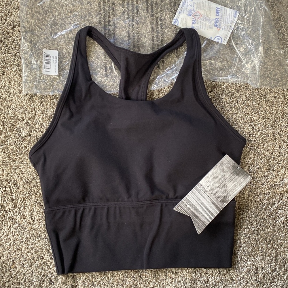 Stori long line bra - onyx